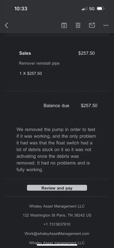 Slide of Whaley Asset Management