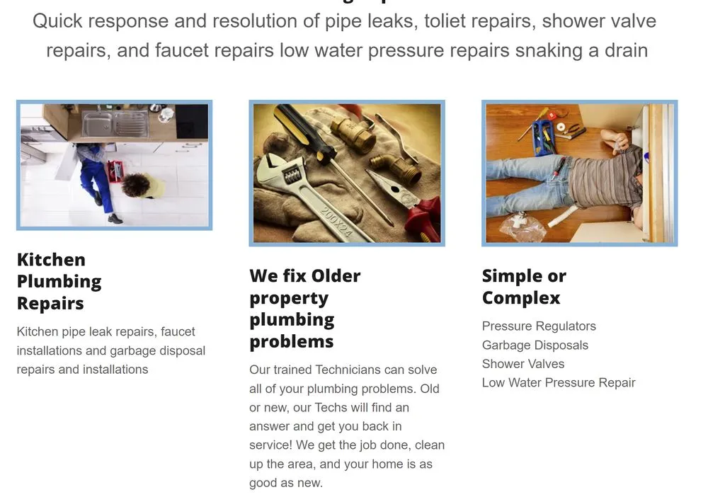 Slide of WHB Plumbing