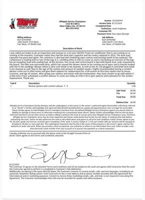 Whipple Service Champions Logo