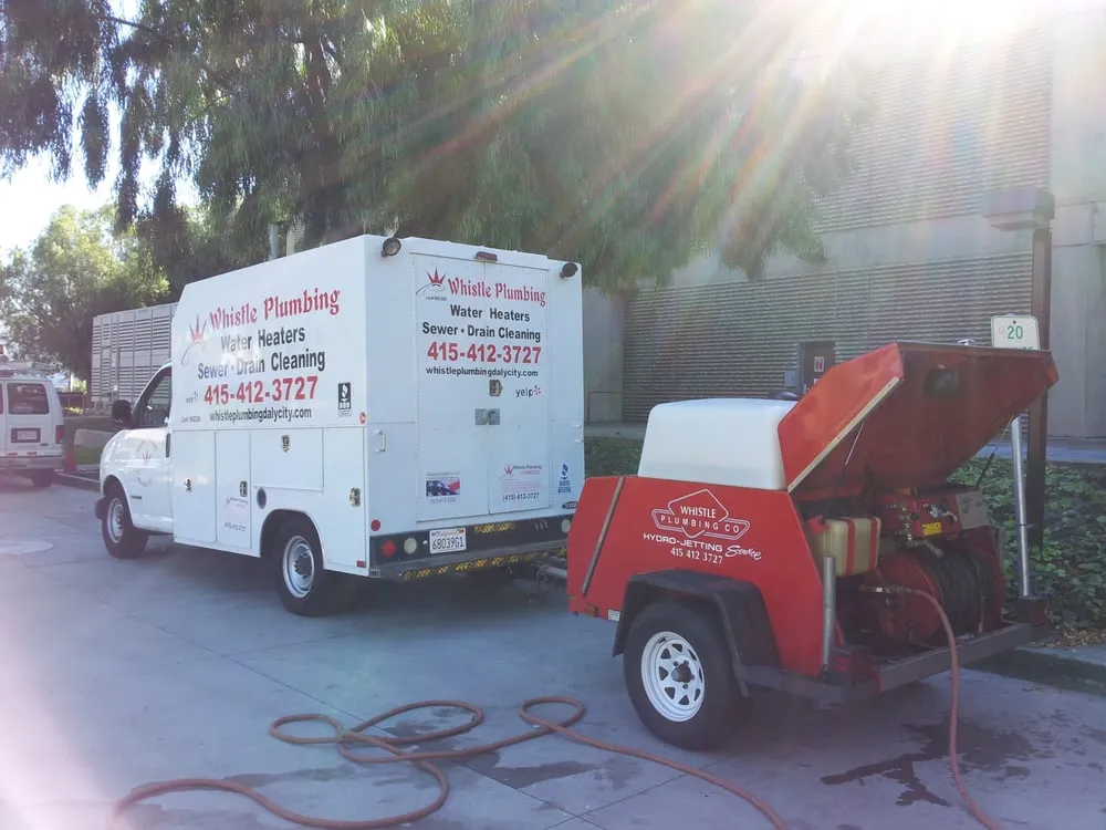 Professional drain cleaning in Daly City, CA by Whistle Plumbing