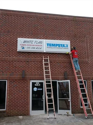 Slide of White Flag Plumbing Heating & Cooling