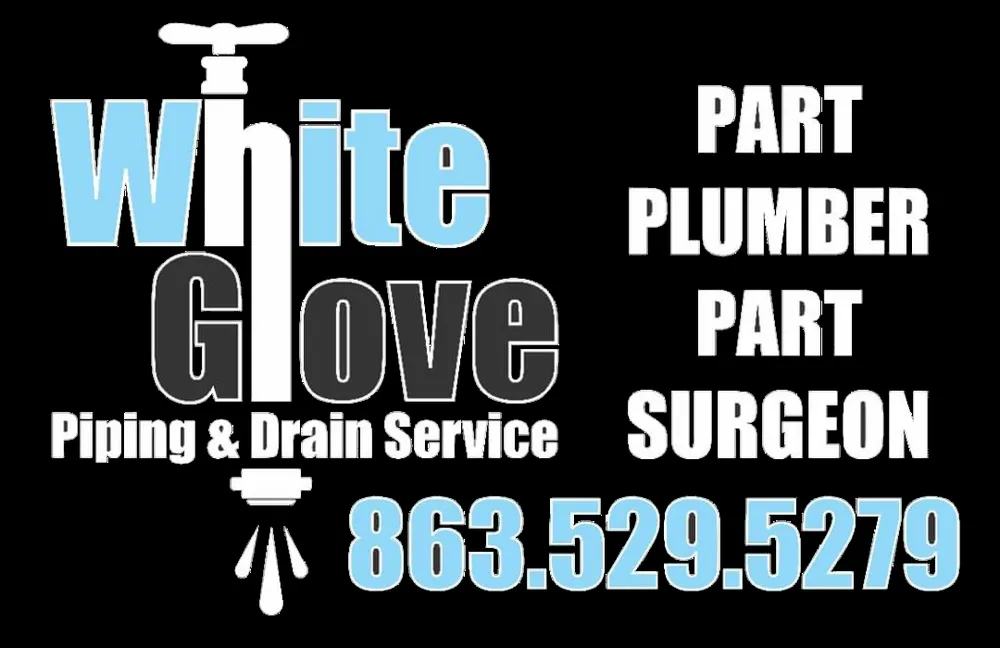 Slide of White Glove Piping & Drain Service