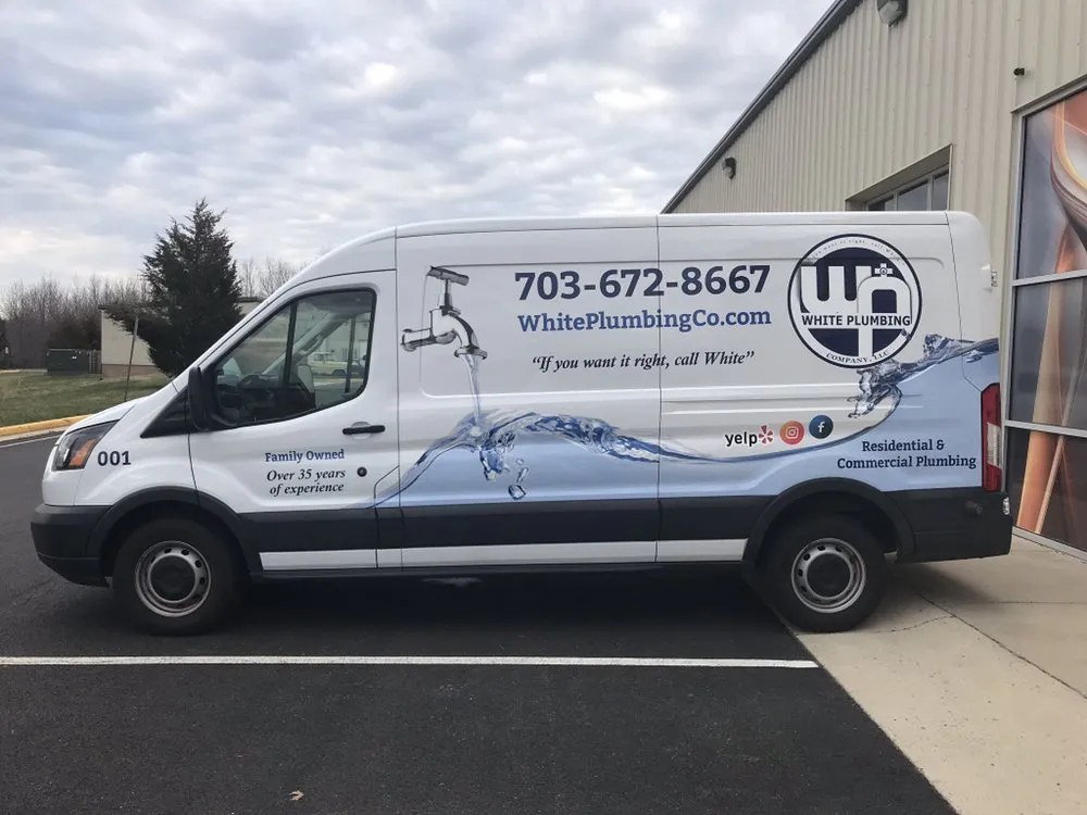 Slide of White Plumbing Company