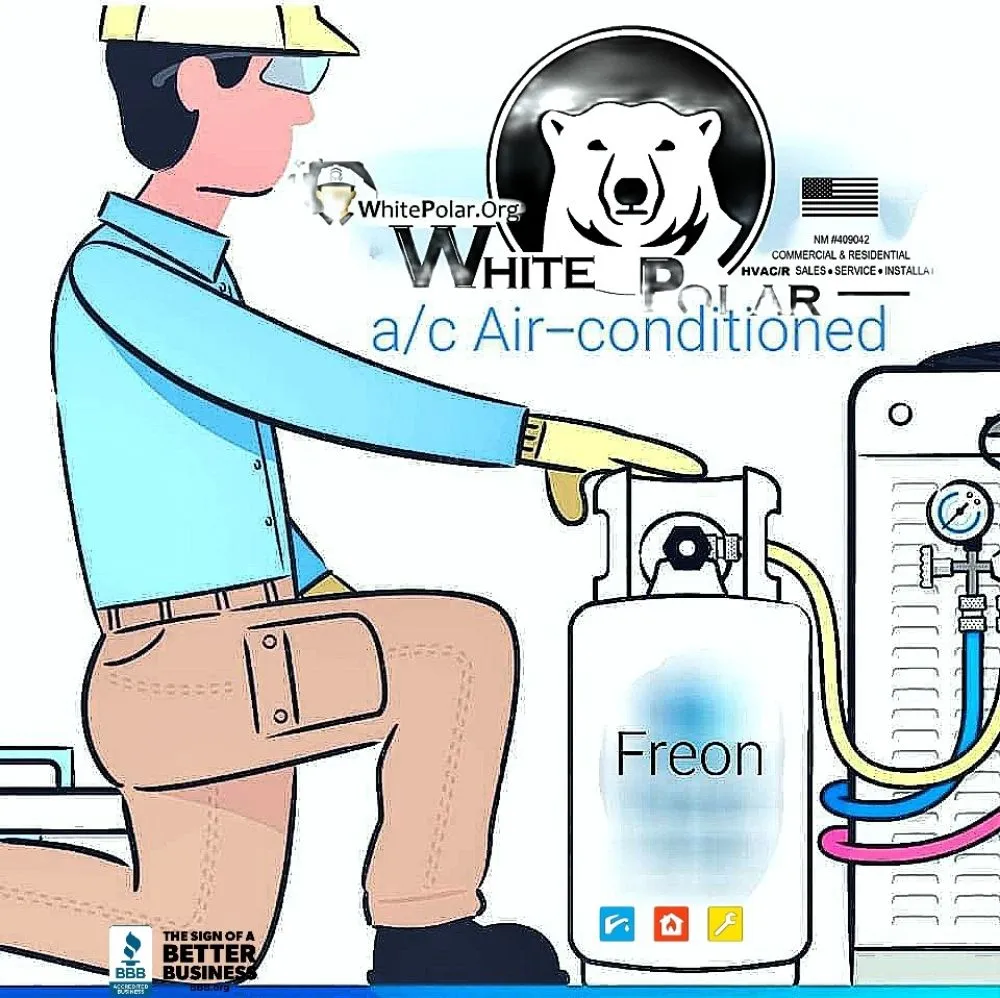 Slide of White Polar