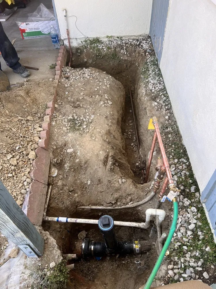 Slide of White Shoes Plumbing