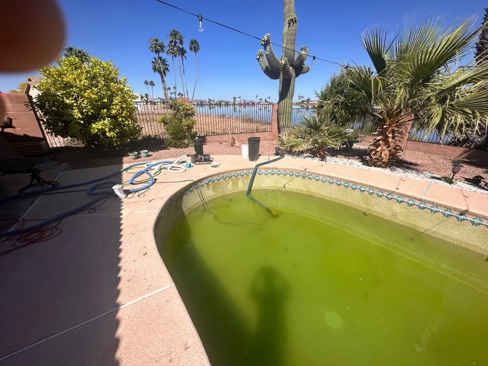 Slide of White Water Pool Care & Repair