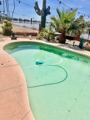 White Water Pool Care & Repair Logo