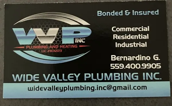 Wide Valley Plumbing Logo