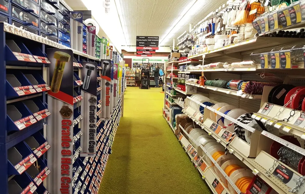 Slide of Wiehe's Hardware Hank