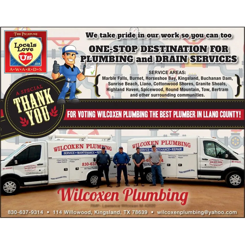Slide of Wilcoxen Plumbing