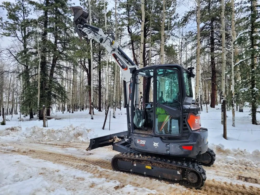 Slide of Wild Land Excavation