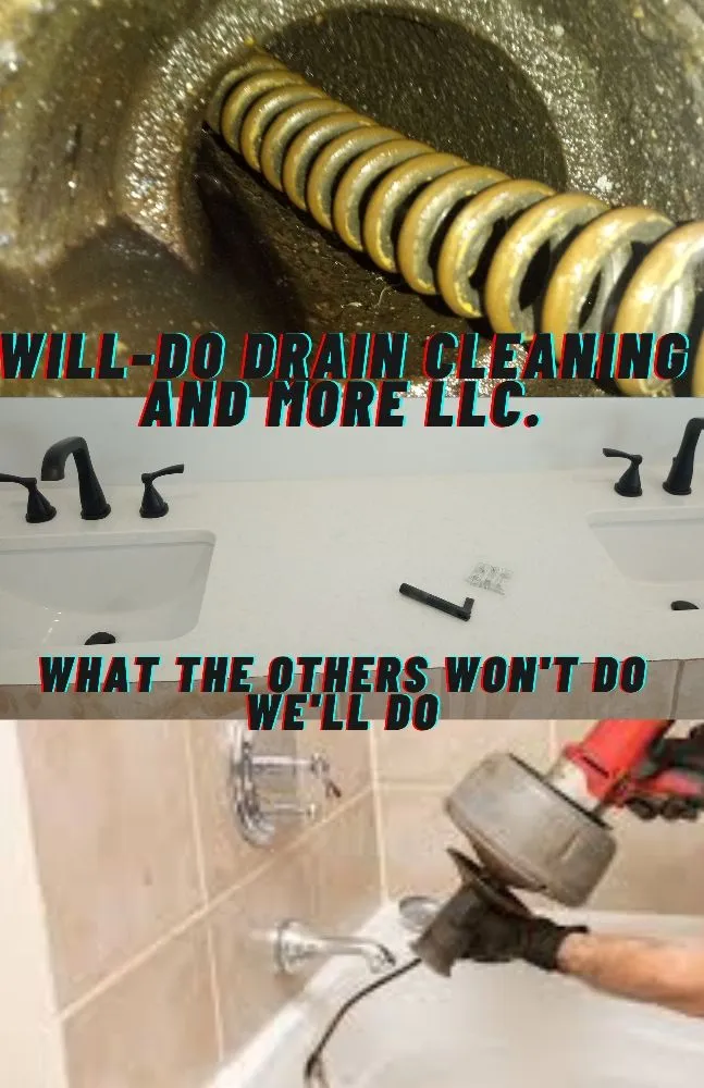 Slide of Will-Do Drain Cleaning and More