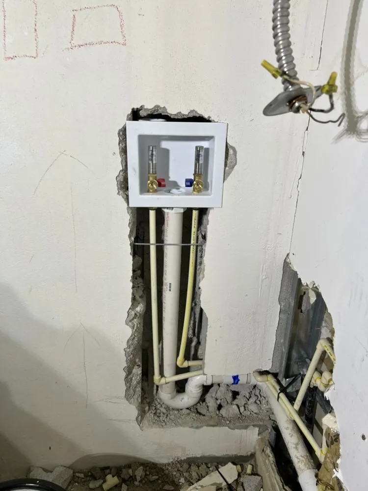 Slide of Will plumbing