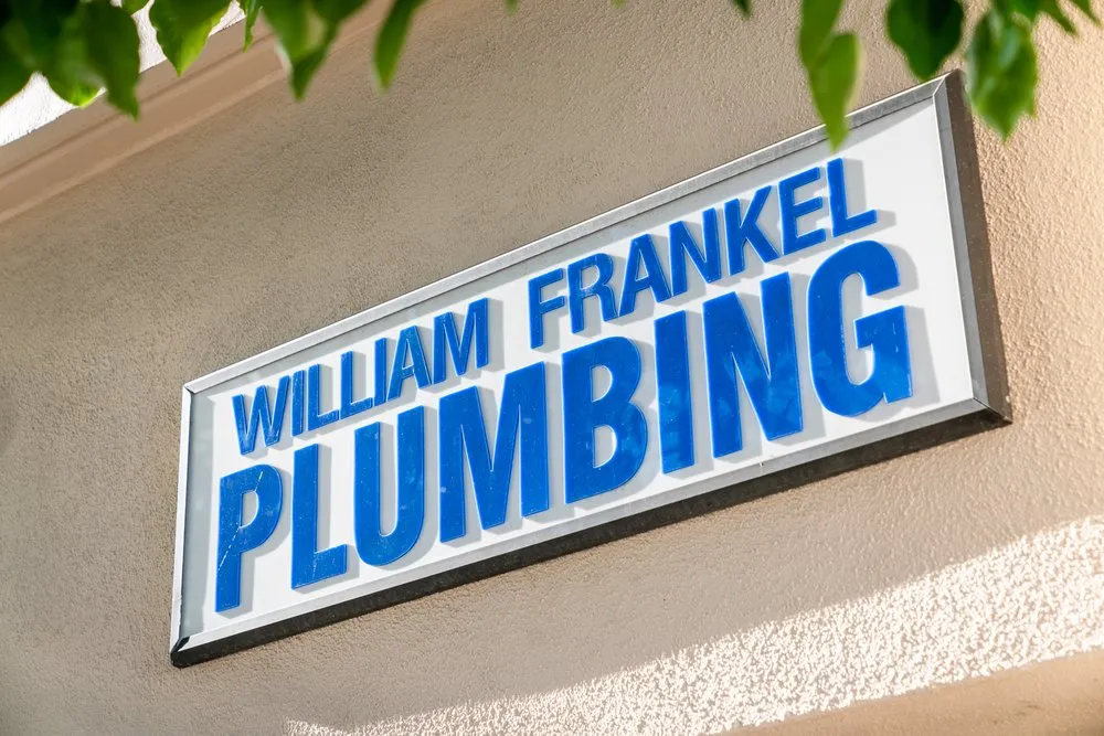 Slide of WILLIAM FRANKEL PLUMBING