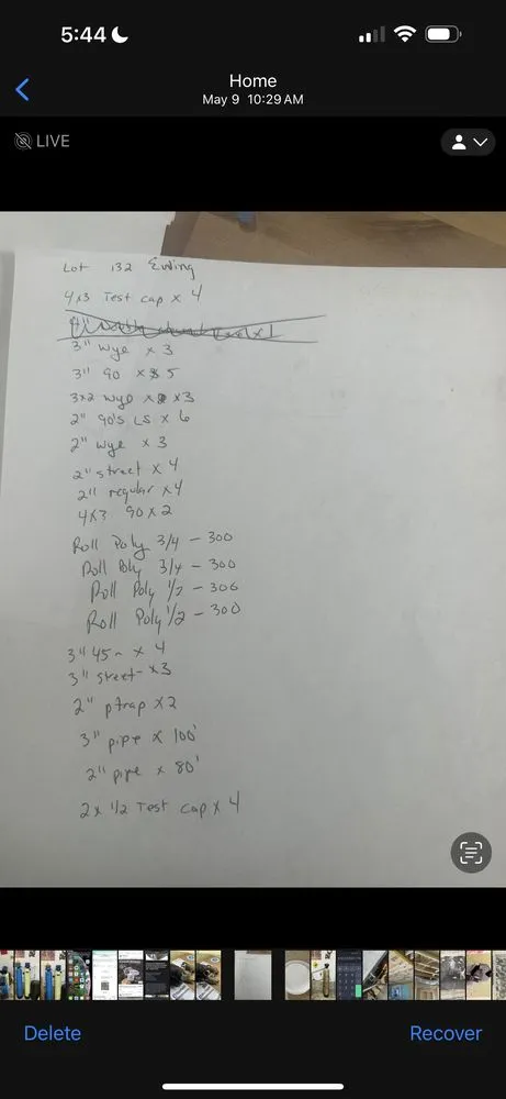 Slide of William Parrish Plumbing