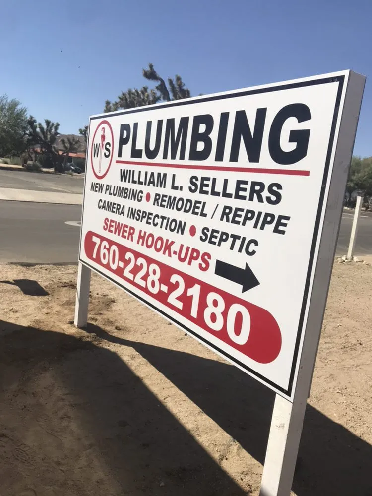Quality plumbing repair in Yucca Valley, CA by William Sellers Plumbing