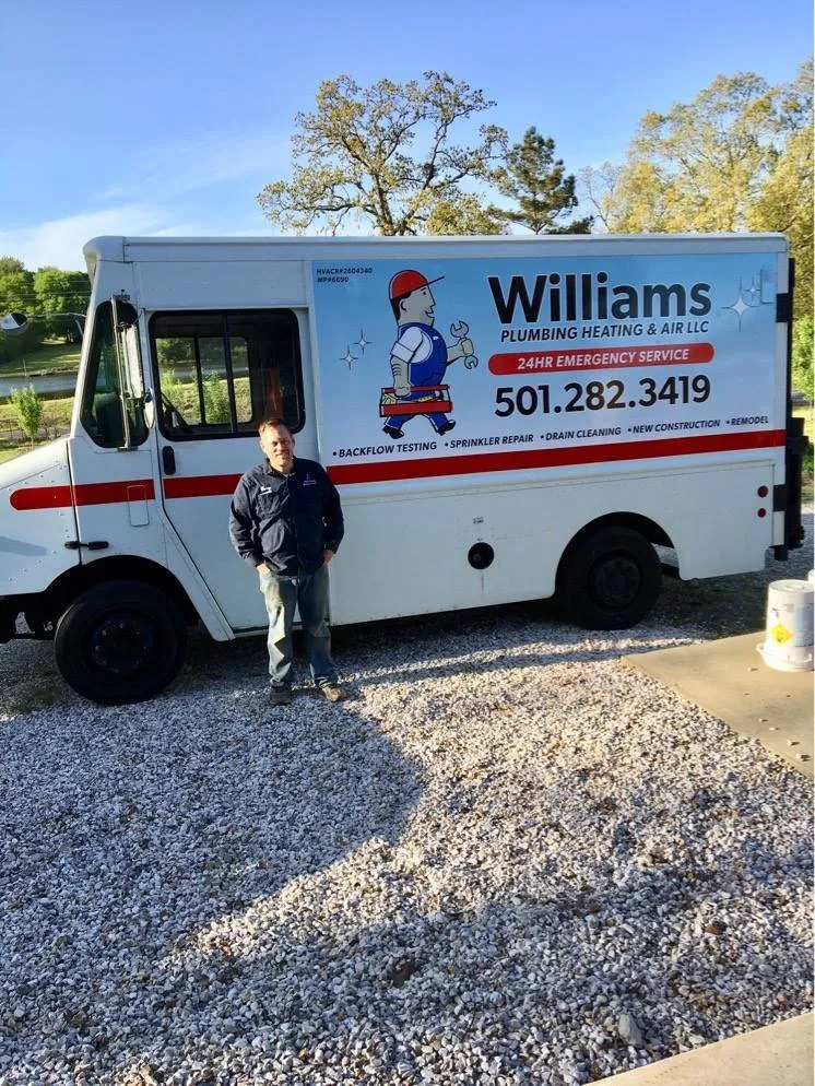 Quality pipe repair in Bismarck, AR by Williams Plumbing, Heating and Air