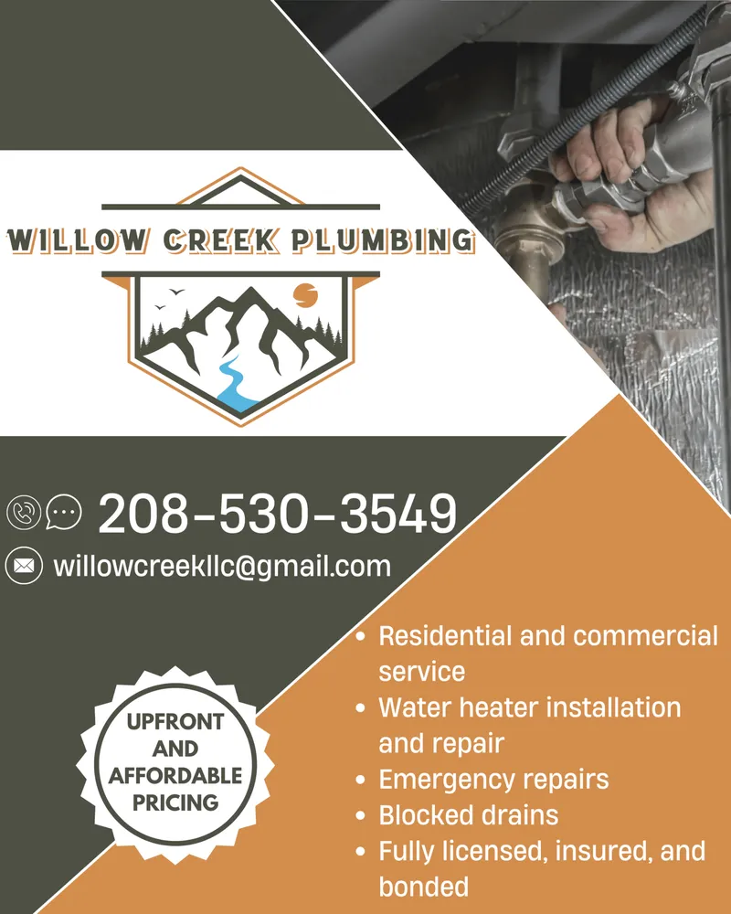 Slide of Willow Creek Plumbing