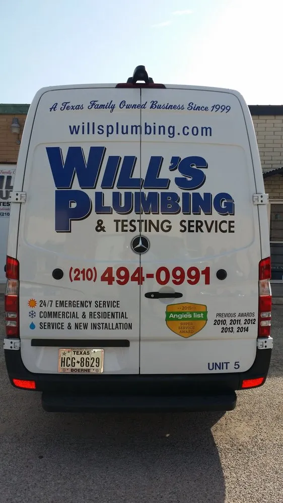 Emergency water heater service in San Antonio, TX by Will's Plumbing & Testing Service