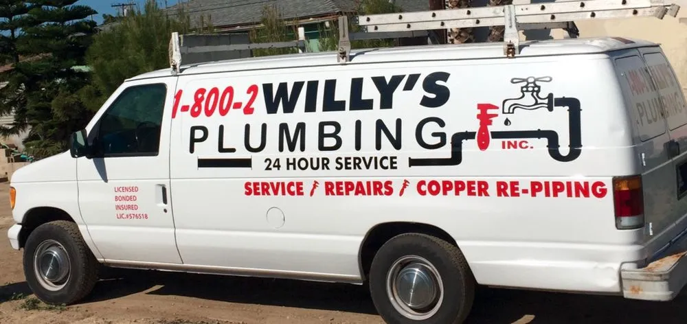 Slide of Willy's Plumbing