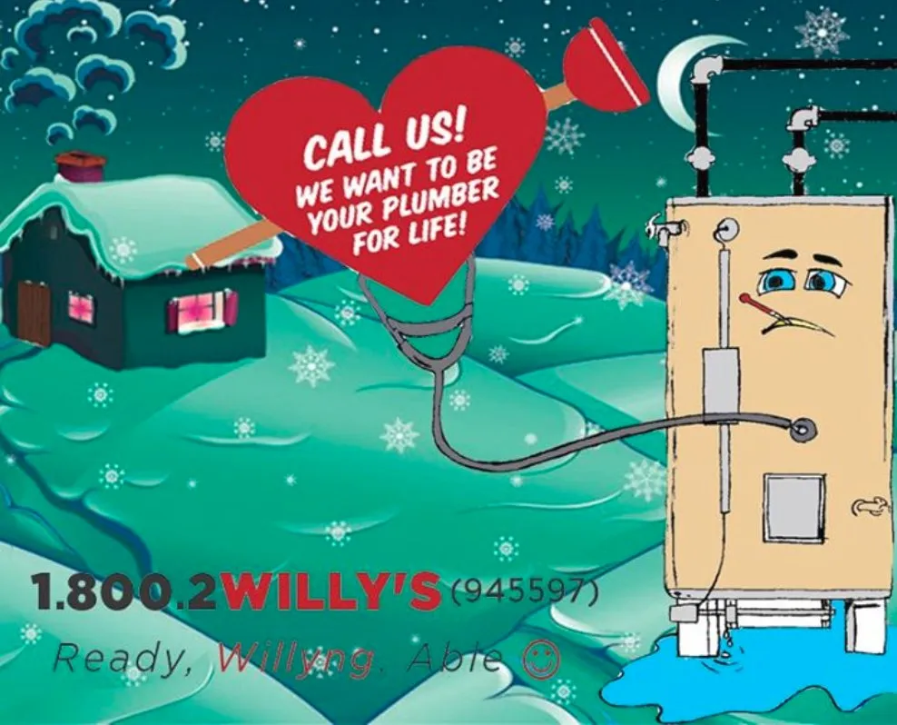 Slide of Willy's Plumbing