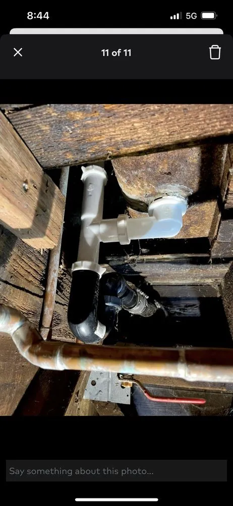 Slide of Wil’s plumbing