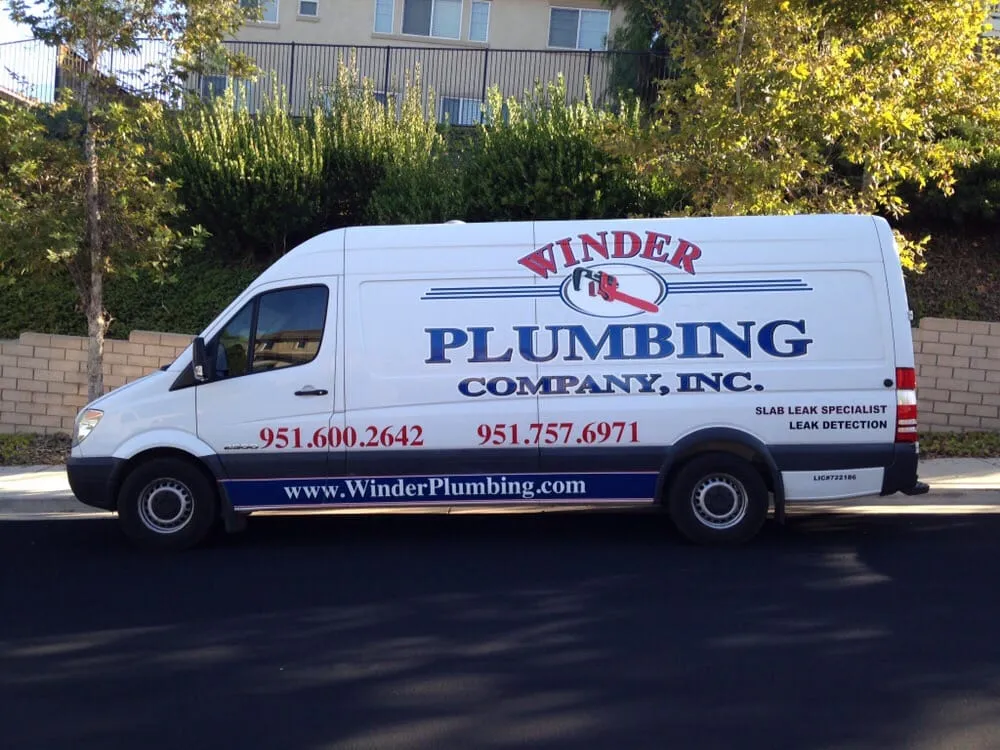 Trusted plumbing repair in Murrieta, CA by Winder Plumbing