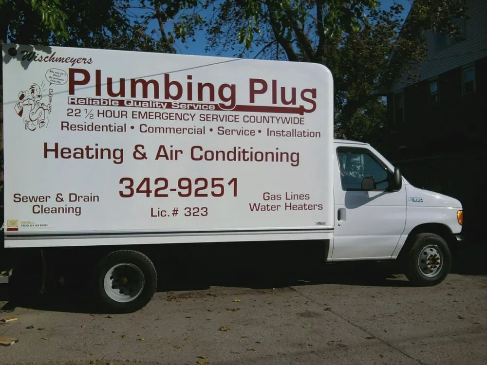 Slide of Wischmeyer's Plumbing Plus