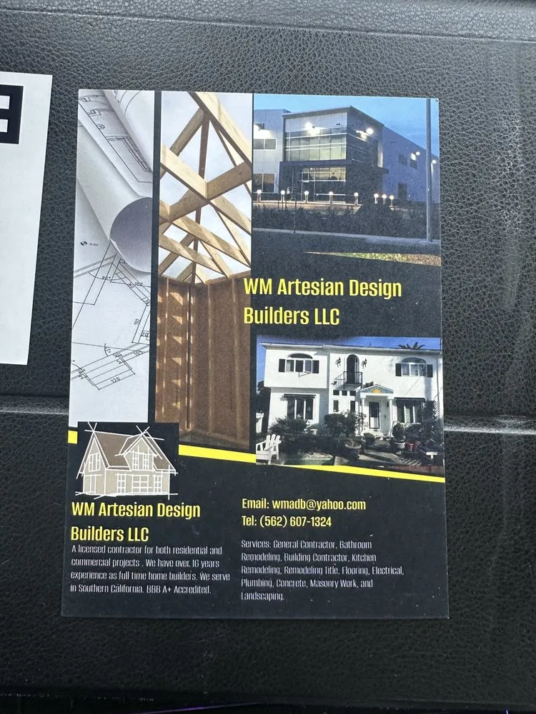 Slide of W.M.Artisan Design Builders