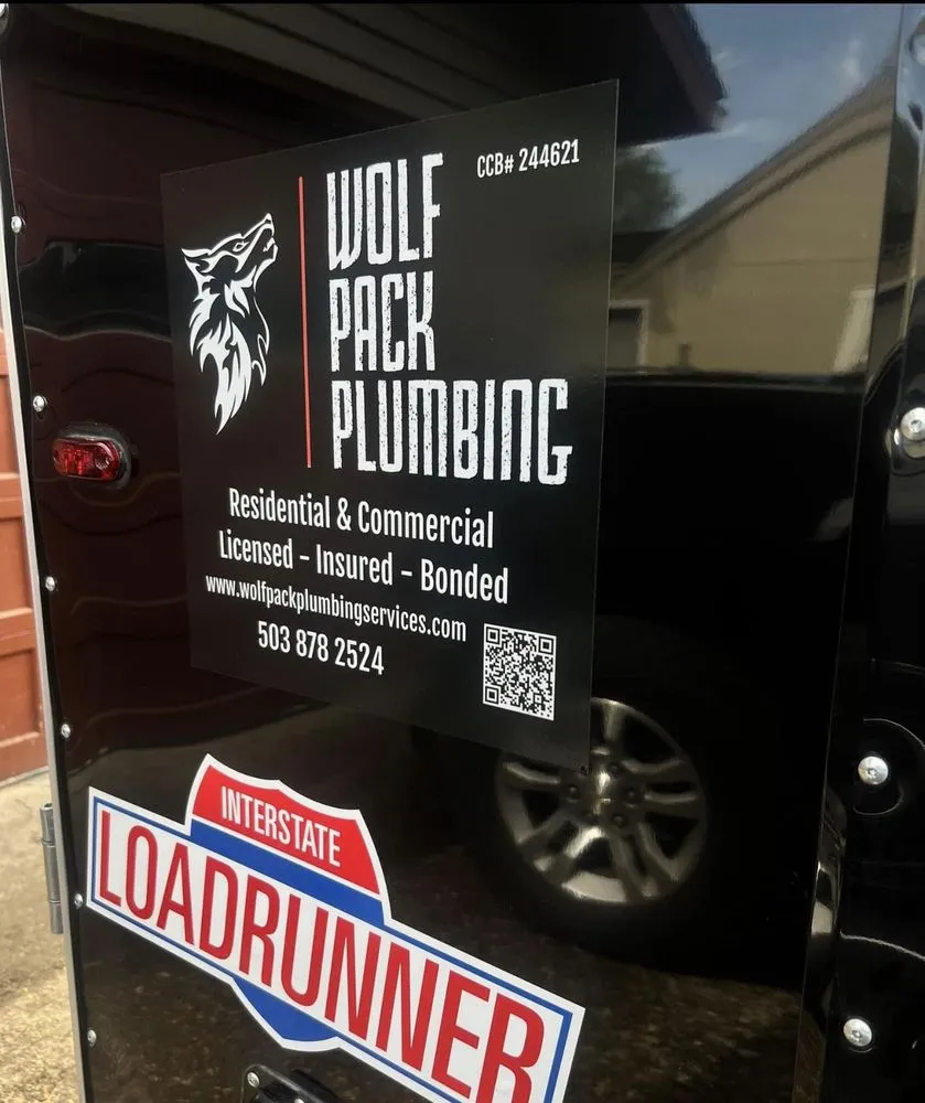 Slide of Wolf Pack Plumbing