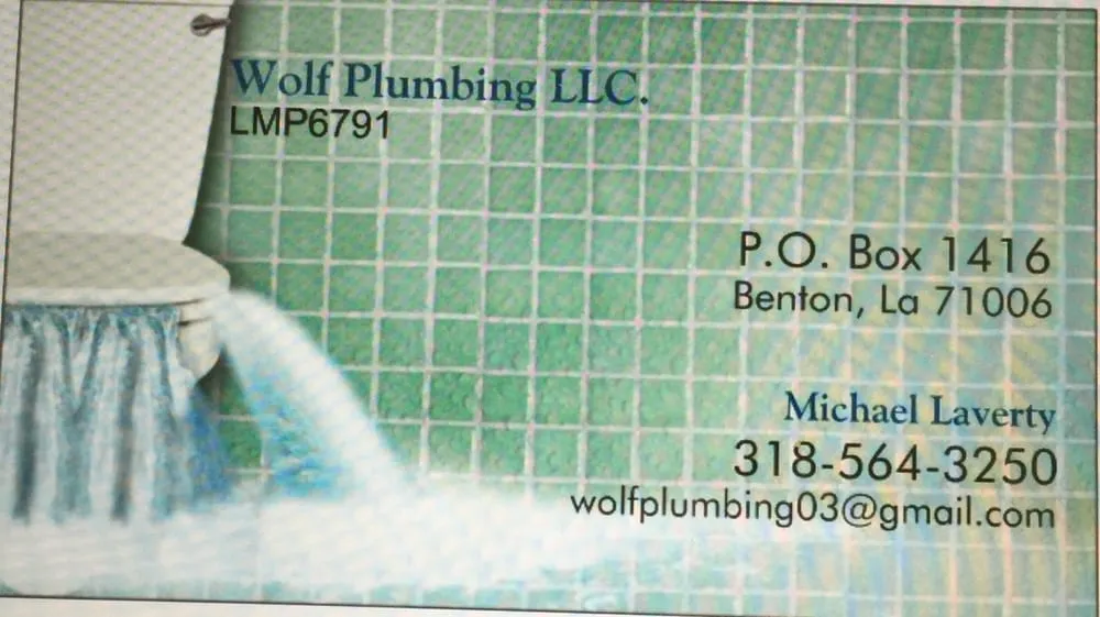 Slide of Wolf Plumbing Services