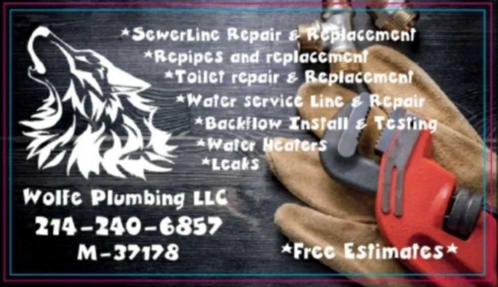 Slide of Wolfe Plumbing