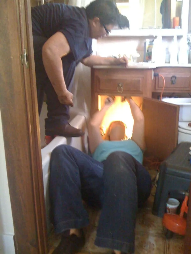 Slide of Women's Plumbing Repair