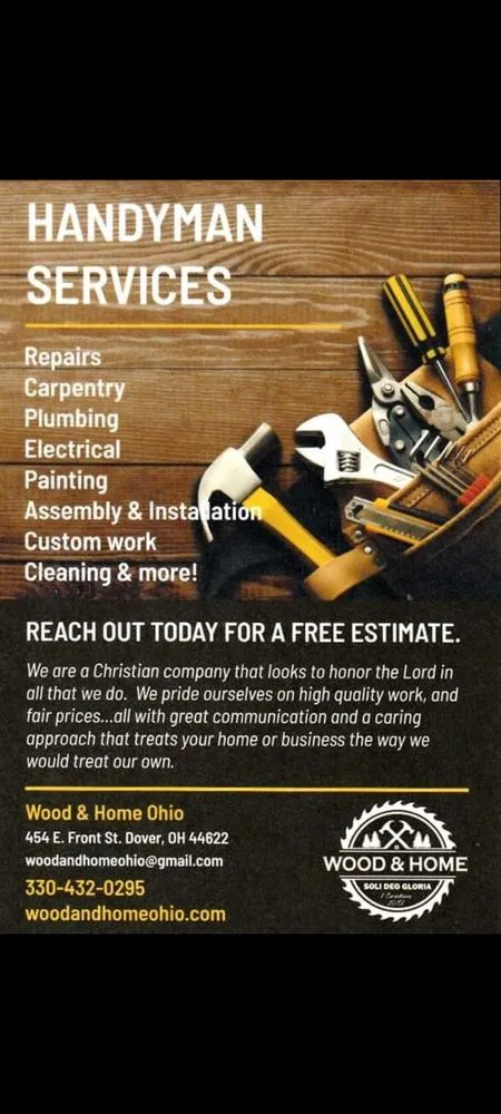 Slide of Wood and Home