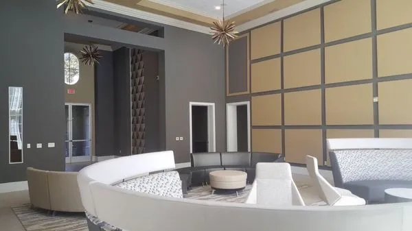 Wood, Stone & Steel Construction Logo