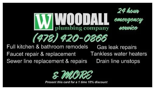 Slide of Woodall Plumbing Company