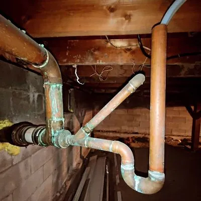 Word Of Mouth Plumbing Logo