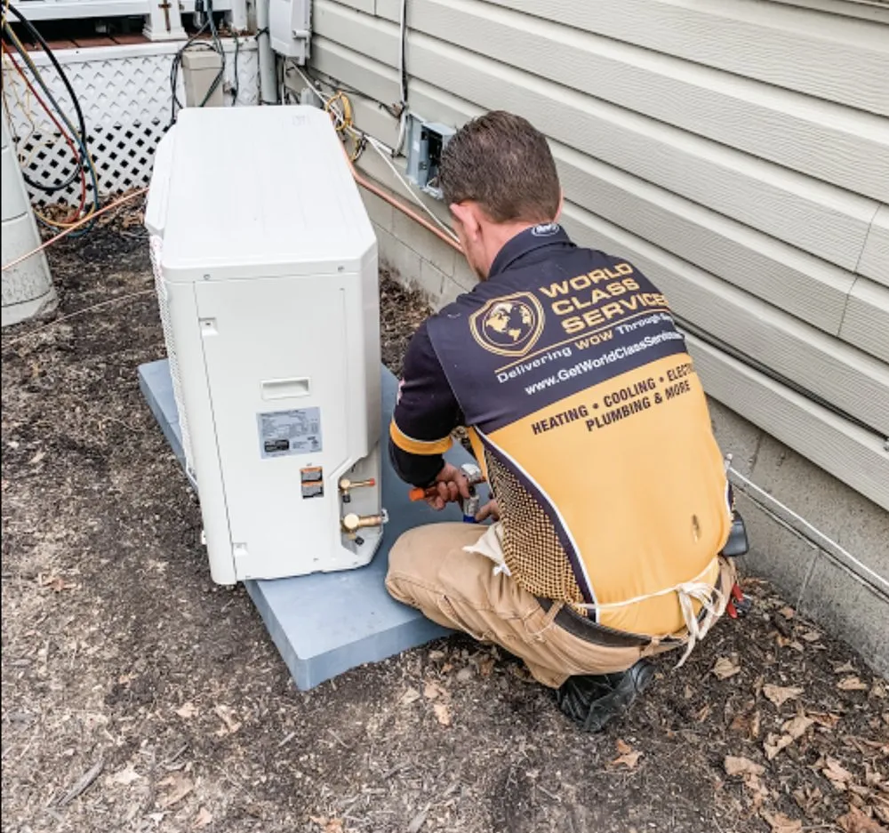 Slide of World Class Services Heating, AC, & Plumbing Repair