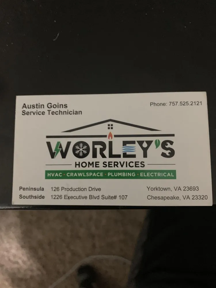 Top-rated pipe repair experts serving Yorktown, VA - Worley's Home Services