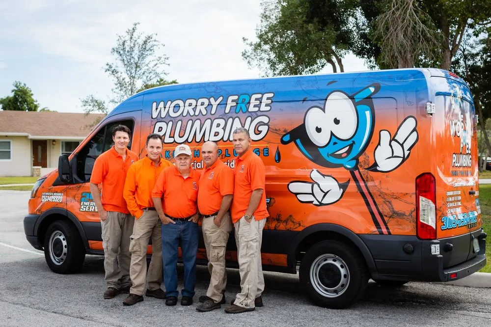 Slide of Worry Free Plumbing
