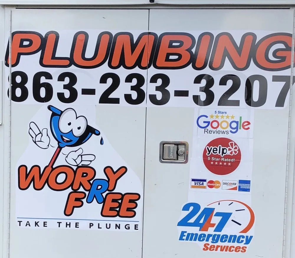 Slide of Worry Free Plumbing Supplies