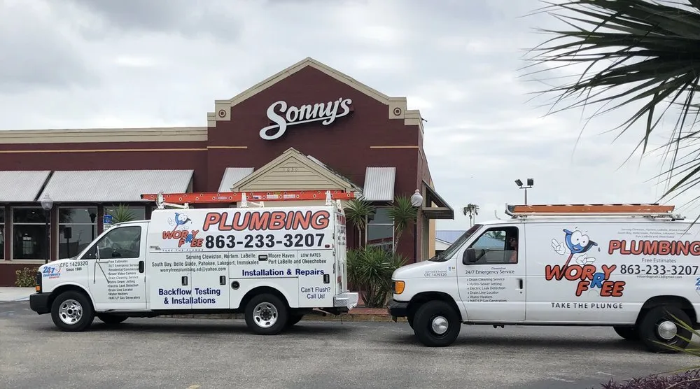 Slide of Worry Free Plumbing Supplies