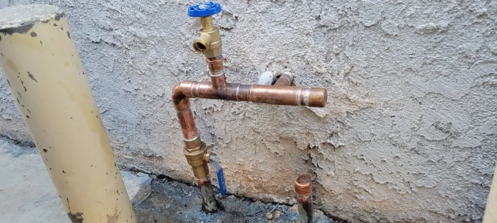 Slide of Wrench In Hand plumbing