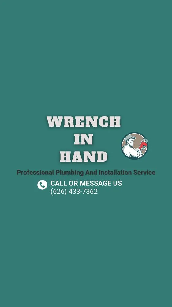 Slide of Wrench In Hand plumbing