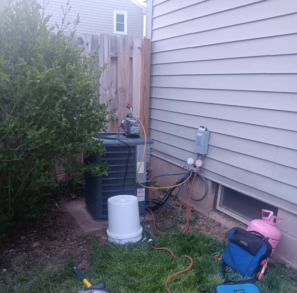 Slide of Wright heating and cooling