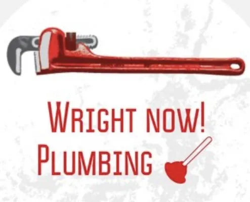 Wright Now! Plumbing Logo