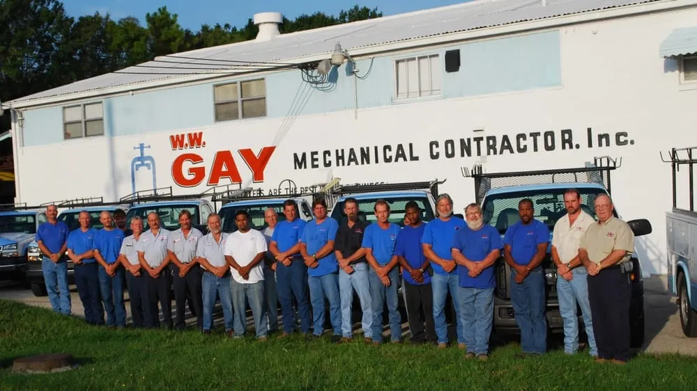 Slide of W.W. Gay Mechanical Contractor