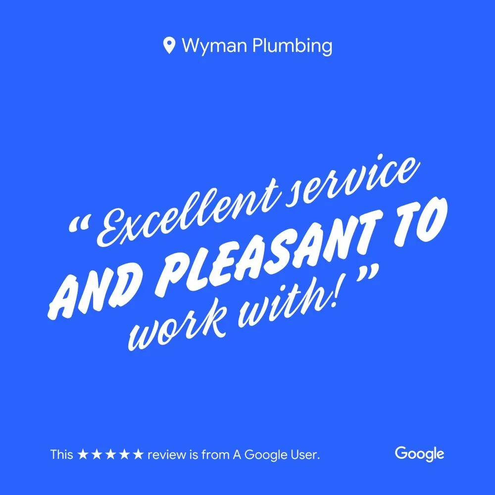 Slide of Wyman Plumbing