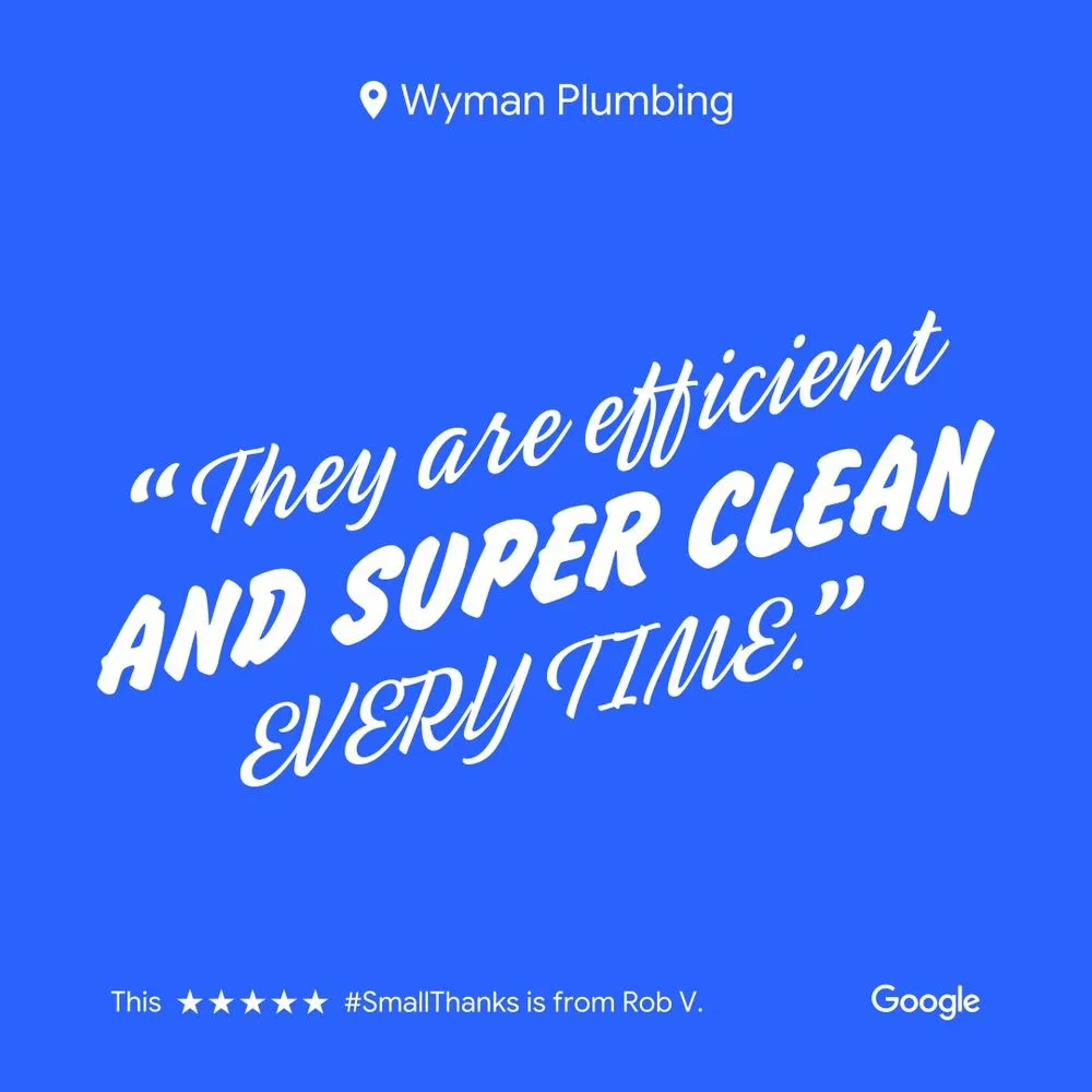 Slide of Wyman Plumbing