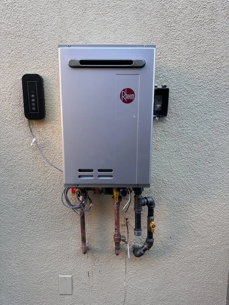 Slide of X V Plumbing